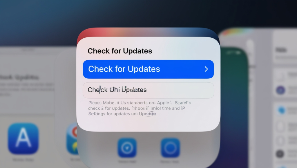 how to update scarlet ios